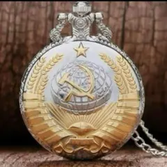 感謝セール 新品 旧ソ連軍記念将校用懐中時計二個セット ロシア軍 作動品 アンティーク 未使用 旧ソ連軍記念将校用懐中時計 ロシア軍 作動品