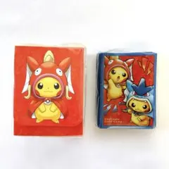 2点セット】ポケカ デッキケース＋スリーブ／メガリザードンX