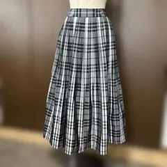 チェックロングフレアスカートのサムネイル