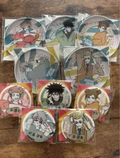 呪術廻戦オリジナル缶コースター　缶バッジ