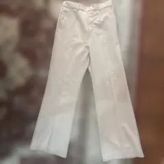 Jeunne スラックス パンツ ベージュ ウエスト
