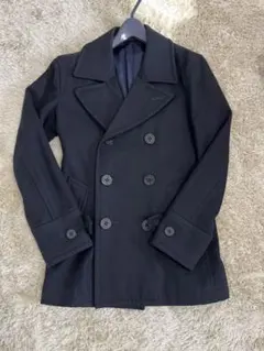 ポールスミス　pコート　カシミヤ　ウール　ブラック　黒　コート　L