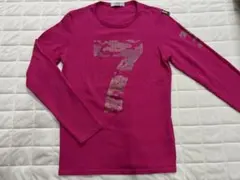 ウザリス　長袖カットソー　ピンク　Mサイズ