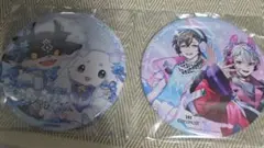 にじフェス ポケコロツイン 缶バッジ ChroNoiR 叶 葛葉 でびるん
