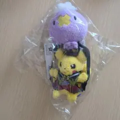 ポケモン マスコットHalloweenGhostChateauピカチュウ&フワン