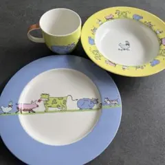 marimekko マリメッコ Bo Boo キッズプレート3点セット - メルカリ