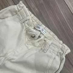 ZAPA ホワイトスリムフィットパンツ 90 95 ザラ