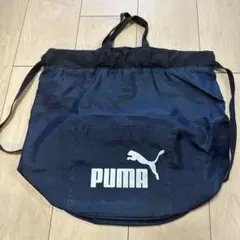 PUMAプーマ プール バッグ スイミングドローストリングナップサック ネイビー