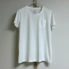 ●無印良品●ホワイト●半袖Tシャツ●のサムネイル