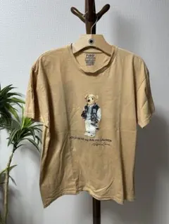 POLO RALPH LAUREN ポロベア Tシャツ L ベージュ
