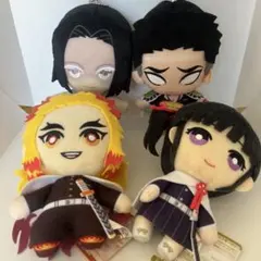 鬼滅の刃 ともぬい ぬいぐるみ マスコット 4点まとめ