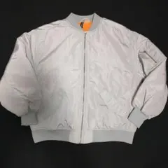 Ｈ&M 中綿オーバーサイズフライトジャケットma-1