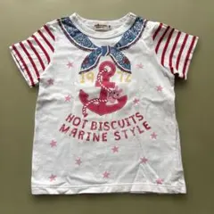 ホットビスケッツ マリンスタイル Tシャツ 100cmのサムネイル