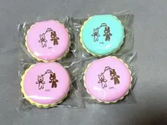 リサとガスパール マカロン型付箋 4個セット