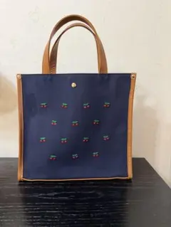 ireamネイビー トートバッグ LADY チェリーのサムネイル