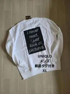 ユニクロスウェットシャツ　アンディウォーホル　トレーナー白XL新品UNIQLO