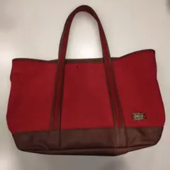 Abercrombie & Fitch ボストンバッグ 中型 赤黒 - メルカリ