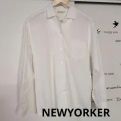 NEWYORKER　ニューヨーカー　長袖シャツ　ブラウス　Мのサムネイル
