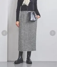 美品！UNITED ARROWS ツイードタイトスカート