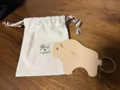 R*o様 IL BISONTEキーホルダー ヌメ革