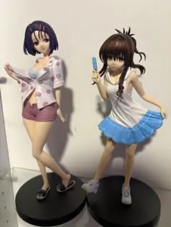 To LOVEる -とらぶる- 西連寺春奈　結城美柑　フィギュアセット　箱なし