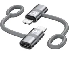 Type C to ライトニング 変換アダプタ (2個セット) 36W PD急速