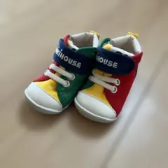 11.5センチ　ミキハウス ファーストシューズ カラフル