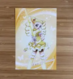 YESプリキュア5 両面ポスター#O 設定画キュアレモネード 裏はキュア