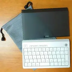 携帯電話用Bluetootnキーボード(本体,カバー,収納袋付き)