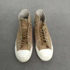 ブラウン ハイカット スニーカー