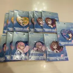 新品未開封　まとめ売り　12個セット プロセカ ハート型缶バッジ　アクキー