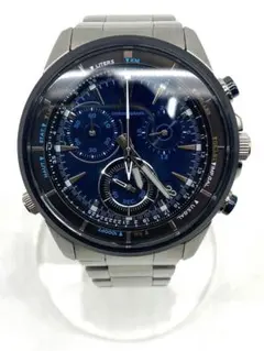 SEIKO WIREDクロノグラフ腕時計 青文字盤 VK68-KX20 P73のサムネイル