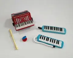 ミニチュア　ガチャ　楽器セット