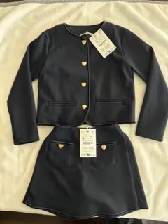 ZARA ネイビー 入学式　卒業式　女の子　120