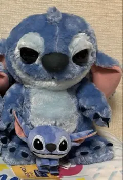 実写映画 リロ&スティッチ L ぬいぐるみ &you マスコット　スティッチ