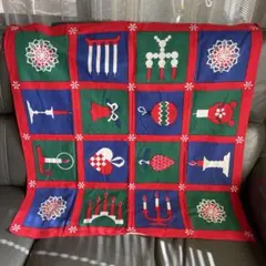 ヴィンテージスウェーデンプリント　クリスマス柄