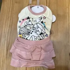 ビーチェホリック　ワンピース犬服 フリル付き　S