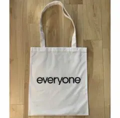 everyone トートバッグ ホワイトのサムネイル