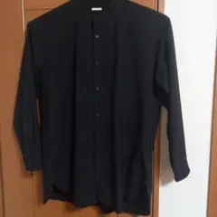 黒 L GU　長袖シャツ