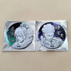 呪術廻戦 死滅回遊 JUMPSHOP デコレクション缶バッジ 鹿紫雲一 秤金次