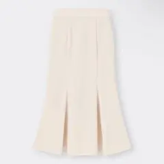 GU マーメイドスカート ホワイト