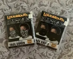 [新品・未開封]LOUDMOUThフェースマスク2枚セットUVカット・接触冷感のサムネイル