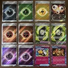 ポケモンカード srエネルギー、グッズ12枚セット