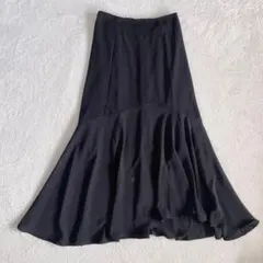 レイカズン RayCassin ロングフレアスカート マーメイド ブラック Fのサムネイル