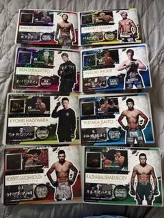 RIZIN ジャンボシールダス全8種類