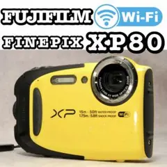 FUJIFILM FinePix XP80 ❤️動作確認済 スマホ転送 イエローのサムネイル