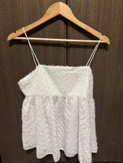 ローリーズファーム　ホワイト ビスチェ Fサイズ