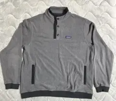 patagonia フリースジャケット XLグレー