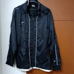 Nike ブラック ナイロンジャケット L
