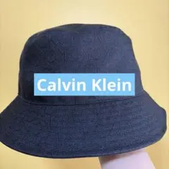 【美品】Calvin Klein ロゴ バケットハット バケハ